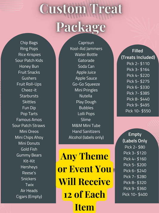 Custom Party Package